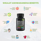 Suplemento Natural Energizante Shilajit. Cápsulas