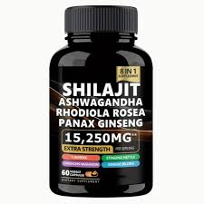 Suplemento Natural Energizante Shilajit. Cápsulas